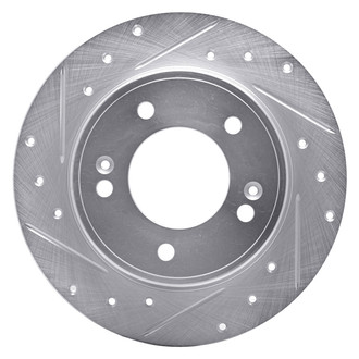 DFC® - Premium Drilled and Slotted Rear Driver Side Brake Rotor