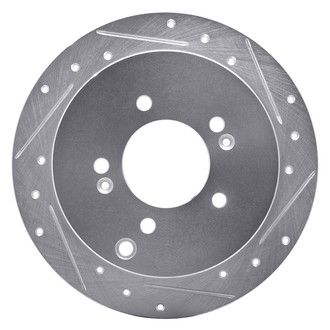 DFC® - Premium Drilled and Slotted Rear Passenger Side Brake Rotor