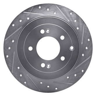 DFC® - Premium Drilled and Slotted Rear Passenger Side Brake Rotor