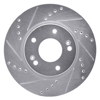 DFC® - Premium Drilled and Slotted Front Driver Side Brake Rotor