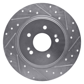 DFC® - Premium Drilled and Slotted Rear Passenger Side Brake Rotor