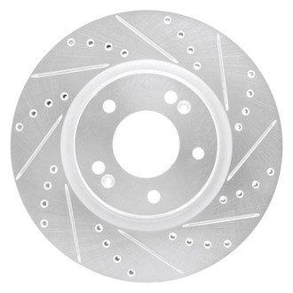 DFC® - Premium Drilled and Slotted Front Passenger Side Brake Rotor