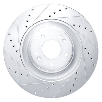 DFC® - Premium Drilled and Slotted Front Driver Side Brake Rotor