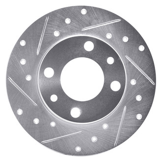 DFC® - Premium Drilled and Slotted Front Driver Side Brake Rotor