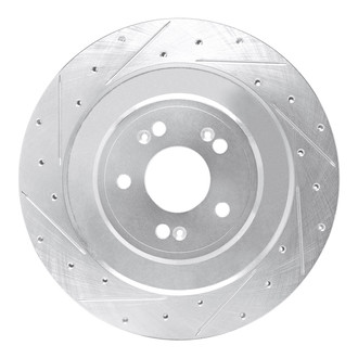 DFC® - Premium Drilled and Slotted Rear Driver Side Brake Rotor