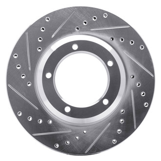 DFC® - Premium Drilled and Slotted Front Driver Side Brake Rotor