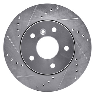 DFC® - Premium Drilled and Slotted Front Driver Side Brake Rotor