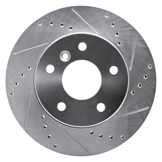 DFC® - Premium Drilled and Slotted Front Passenger Side Brake Rotor