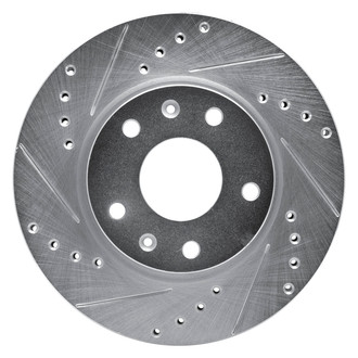 DFC® - Premium Drilled and Slotted Front Driver Side Brake Rotor