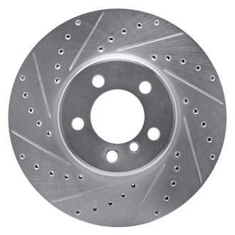DFC® - Premium Drilled and Slotted Front Driver Side Brake Rotor
