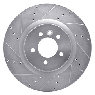 DFC® - Premium Drilled and Slotted Front Driver Side Brake Rotor