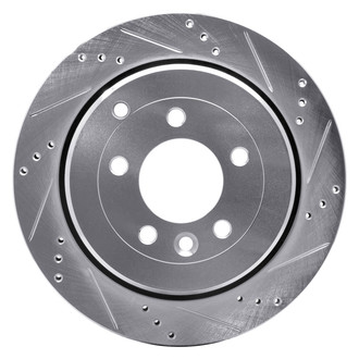 DFC® - Premium Drilled and Slotted Rear Passenger Side Brake Rotor