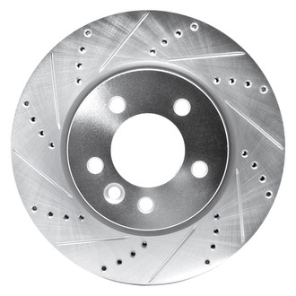 DFC® - Premium Drilled and Slotted Front Driver Side Brake Rotor