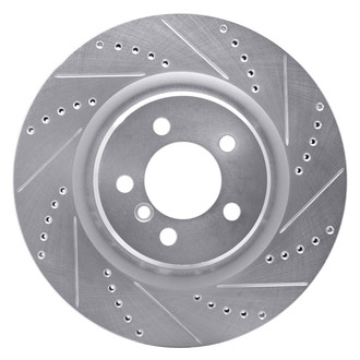 DFC® - Premium Drilled and Slotted Front Passenger Side Brake Rotor