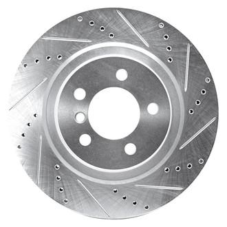 DFC® - Premium Drilled and Slotted Front Passenger Side Brake Rotor