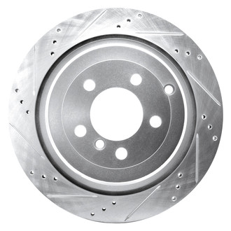 DFC® - Premium Drilled and Slotted Rear Driver Side Brake Rotor
