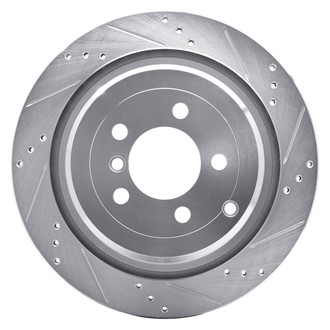 DFC® - Premium Drilled and Slotted Rear Passenger Side Brake Rotor