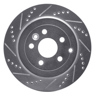 DFC® - Premium Drilled and Slotted Rear Driver Side Brake Rotor