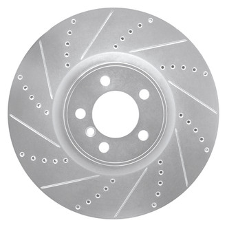 DFC® - Premium Drilled and Slotted Front Driver Side Brake Rotor