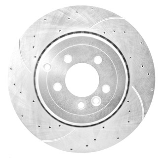 DFC® - Premium Drilled and Slotted Rear Driver Side Brake Rotor