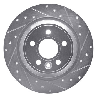 DFC® - Premium Drilled and Slotted Rear Passenger Side Brake Rotor