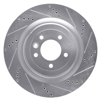 DFC® - Premium Drilled and Slotted Rear Passenger Side Brake Rotor