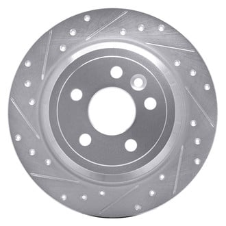 DFC® - Premium Drilled and Slotted Rear Driver Side Brake Rotor