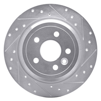 DFC® - Premium Drilled and Slotted Rear Passenger Side Brake Rotor
