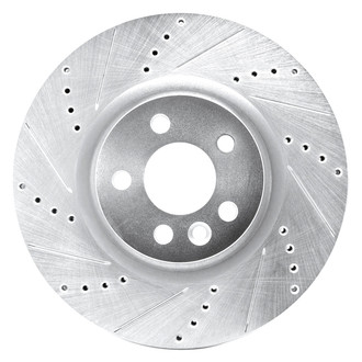 DFC® - Premium Drilled and Slotted Front Driver Side Brake Rotor