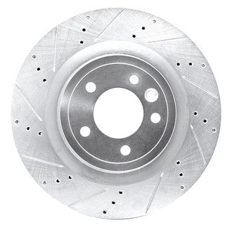 DFC® - Premium Drilled and Slotted Rear Driver Side Brake Rotor