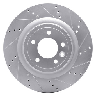 DFC® - Premium Drilled and Slotted Rear Passenger Side Brake Rotor
