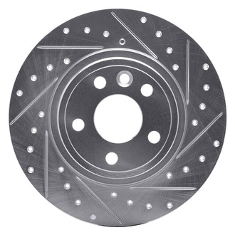 DFC® - Premium Drilled and Slotted Rear Passenger Side Brake Rotor