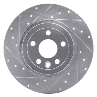 DFC® - Premium Drilled and Slotted Rear Driver Side Brake Rotor