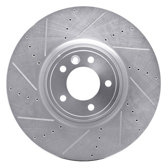 DFC® - Premium Drilled and Slotted Front Driver Side Brake Rotor