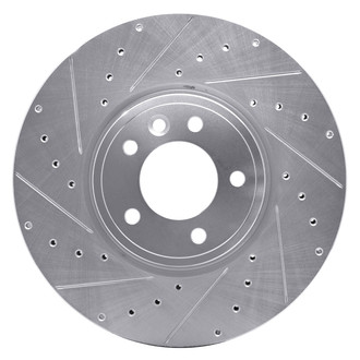 DFC® - Premium Drilled and Slotted Front Driver Side Brake Rotor