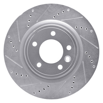 DFC® - Premium Drilled and Slotted Rear Driver Side Brake Rotor