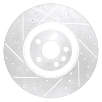 DFC® - Premium Drilled and Slotted Front Driver Side Brake Rotor