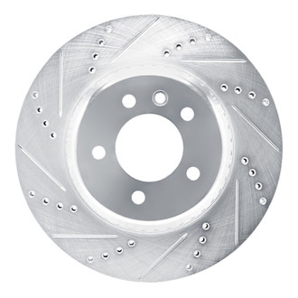 DFC® - Premium Drilled and Slotted Rear Driver Side Brake Rotor