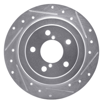 DFC® - Premium Drilled and Slotted Rear Passenger Side Brake Rotor