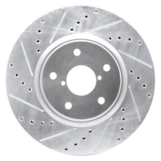 DFC® - Premium Drilled and Slotted Front Driver Side Brake Rotor