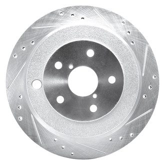 DFC® - Premium Drilled and Slotted Rear Passenger Side Brake Rotor