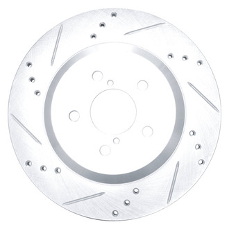 DFC® - Premium Drilled and Slotted Rear Driver Side Brake Rotor