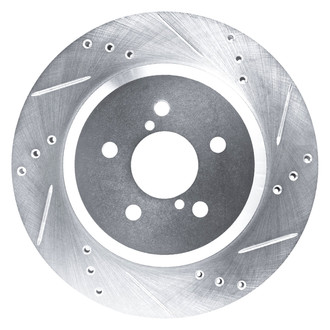DFC® - Premium Drilled and Slotted Rear Passenger Side Brake Rotor