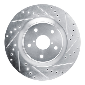 DFC® - Premium Drilled and Slotted Front Passenger Side Brake Rotor