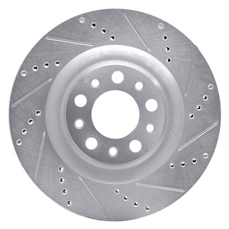 DFC® - Premium Drilled and Slotted Rear Passenger Side Brake Rotor