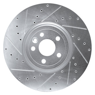 DFC® - Premium Drilled and Slotted Front Driver Side Brake Rotor