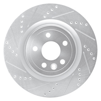 DFC® - Premium Drilled and Slotted Rear Driver Side Brake Rotor