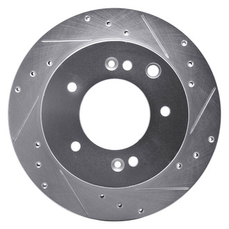 DFC® - Premium Drilled and Slotted Rear Passenger Side Brake Rotor