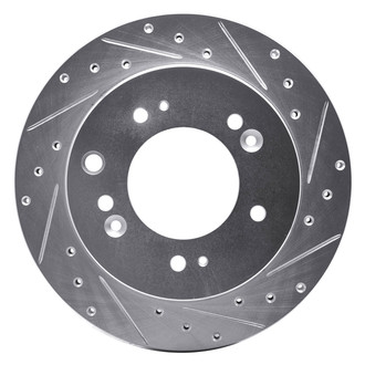DFC® - Premium Drilled and Slotted Rear Passenger Side Brake Rotor