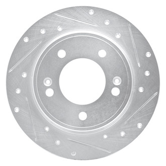 DFC® - Premium Drilled and Slotted Rear Passenger Side Brake Rotor